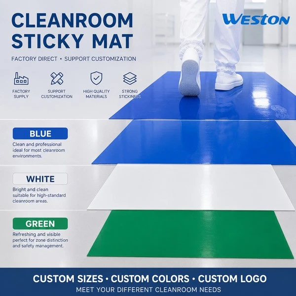 Different Color of Cleanroom Sticky Mats