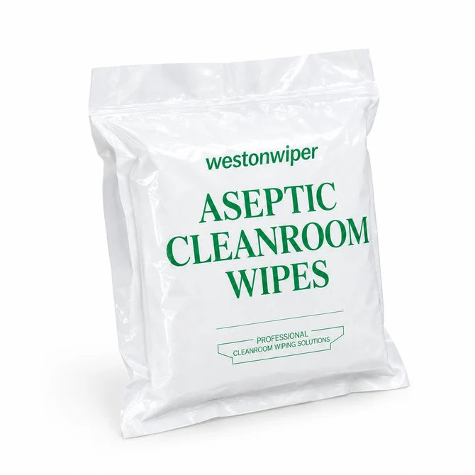 Apack of Westonwiper Aseptic Cleanroom Wipes