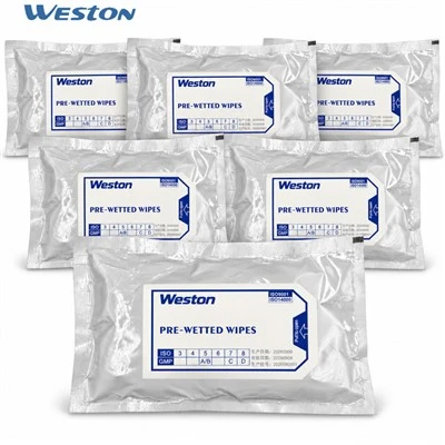 Pre-Saturated Cleanroom Wipes